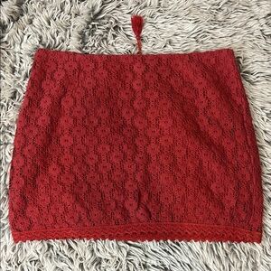 Tigerlily Lace Mini Skirt